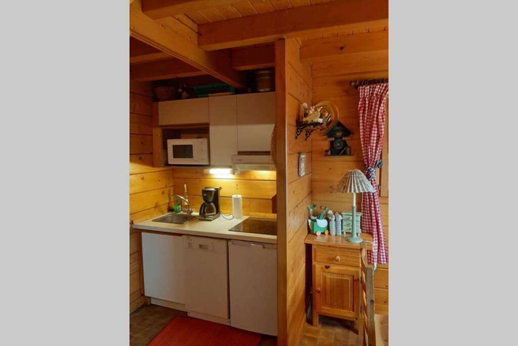 Maison De Bois Finlandaise Au Pied Des Pistes Bolquere Pyrenees 2000 エクステリア 写真