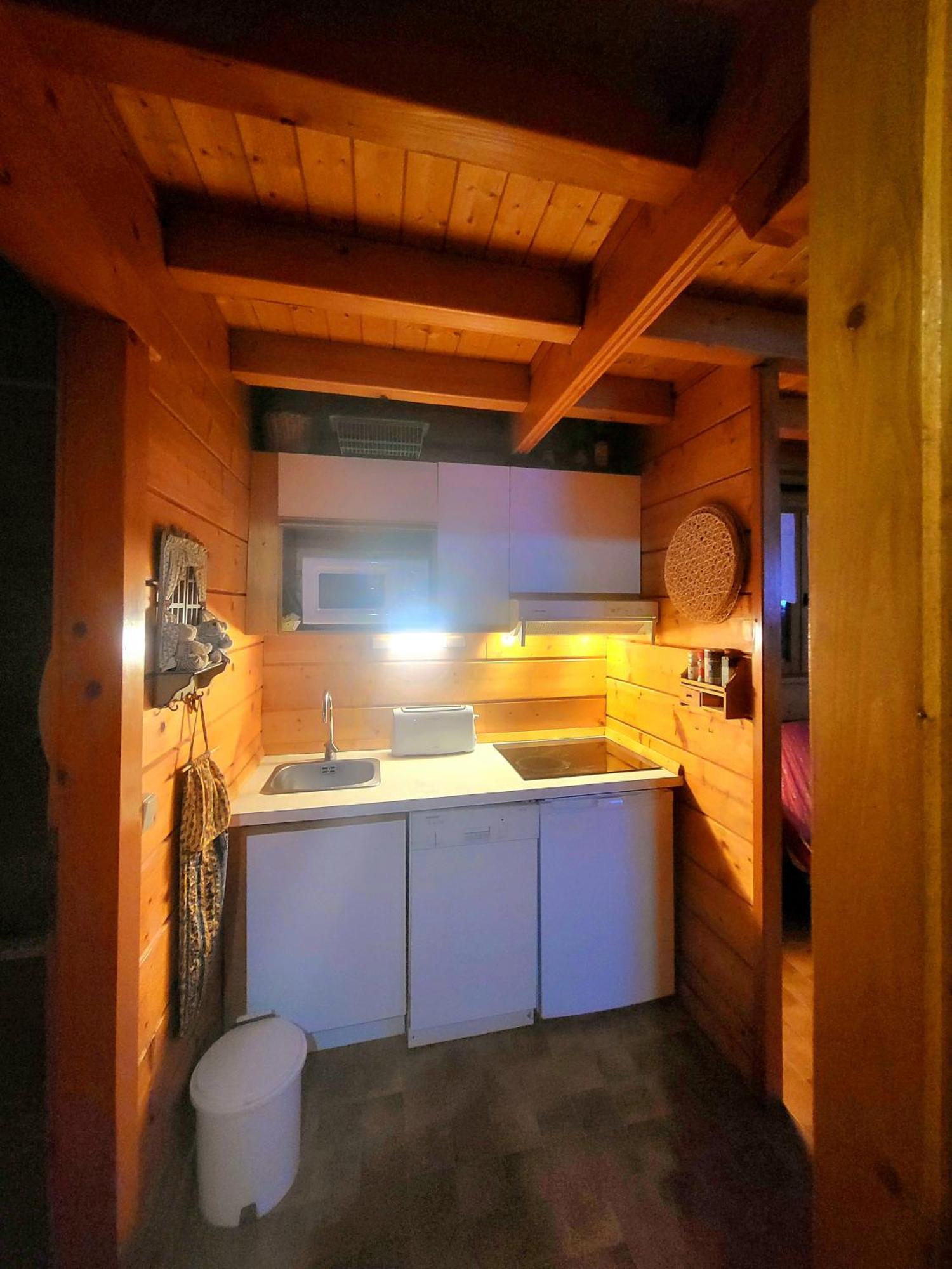Maison De Bois Finlandaise Au Pied Des Pistes Bolquere Pyrenees 2000 エクステリア 写真