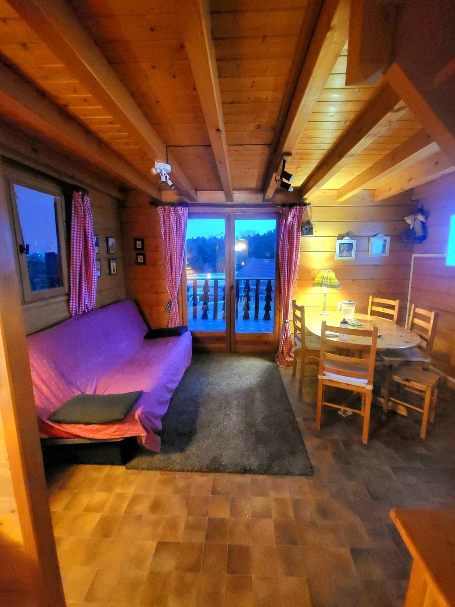Maison De Bois Finlandaise Au Pied Des Pistes Bolquere Pyrenees 2000 エクステリア 写真