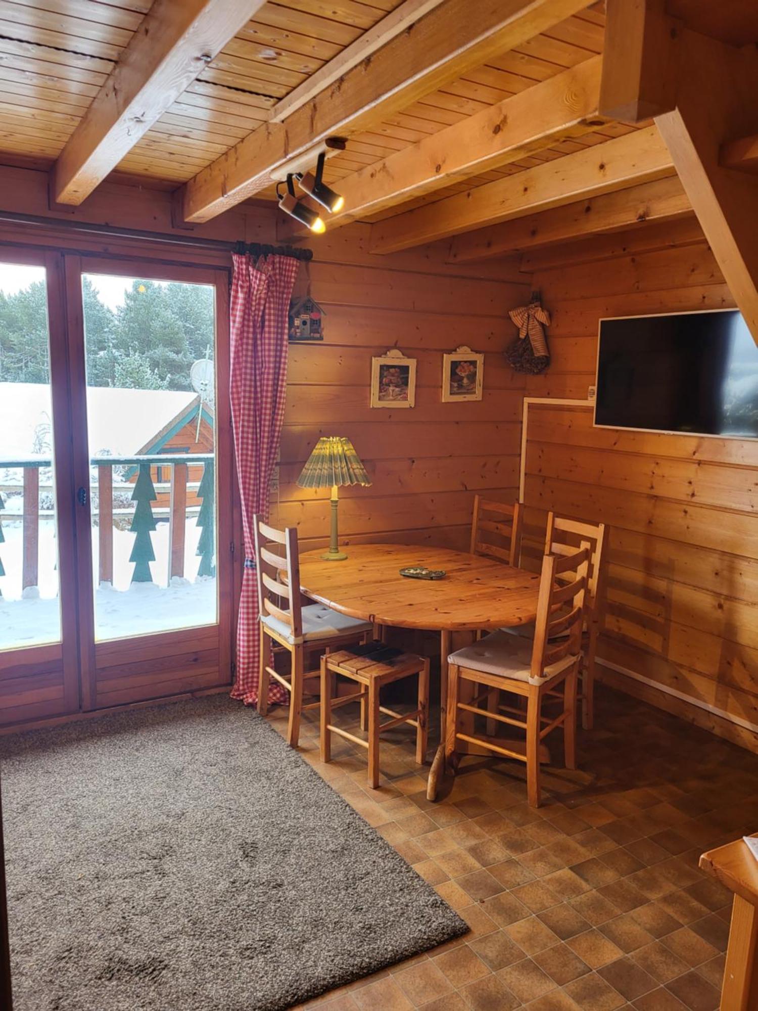Maison De Bois Finlandaise Au Pied Des Pistes Bolquere Pyrenees 2000 エクステリア 写真
